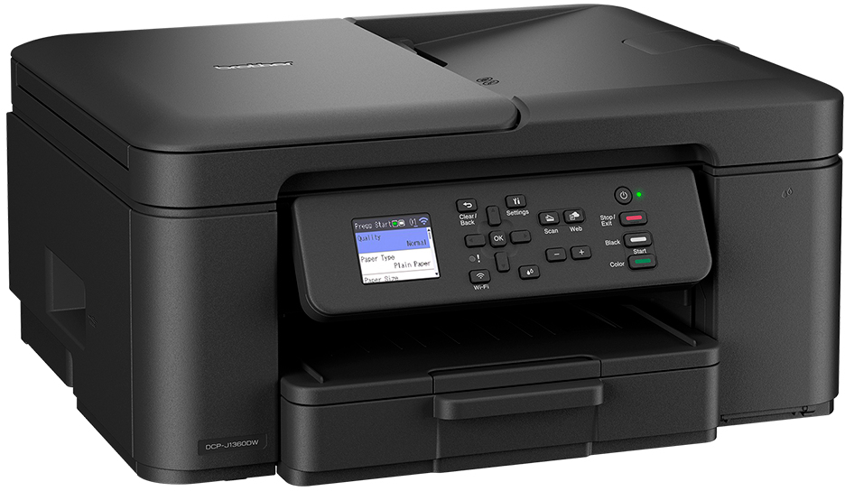 Brother - Impressora Multifunções a Jato de Tinta Brother DCP-J1360DW WiFi