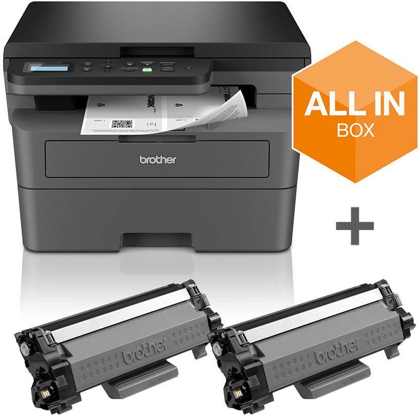 Brother - Impressora Multifunções Laser Brother DCP-L2627DWXL WiFi