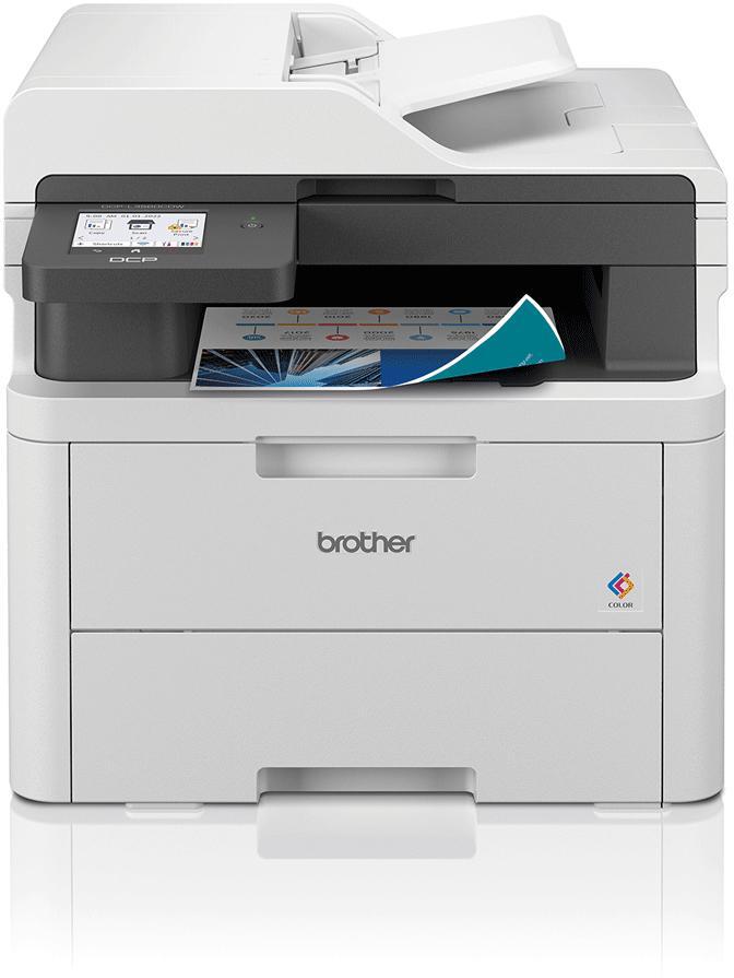 Picture of Picture of Impressora Multifunções Laser Brother DCP-L3560CDW Cores WiFi