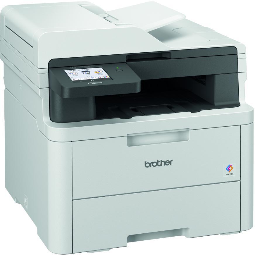 Brother - Impressora Multifunções Laser Brother DCP-L3560CDW Cores WiFi