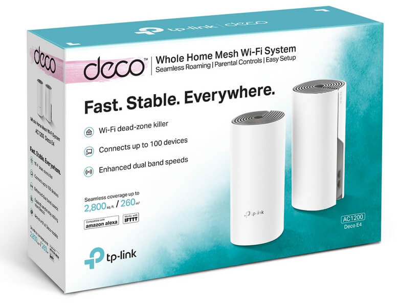 TP-Link - Router TP-Link AC1200 Whole-Home WIFI System Deco E4 (2 Pack)