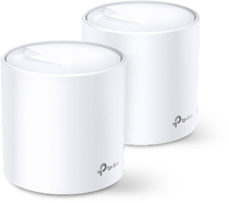 TP-Link - Sistema Mesh TP-Link Deco X60 AX6600 Whole-Home Mesh Wi-Fi 6 System (Pack 2)