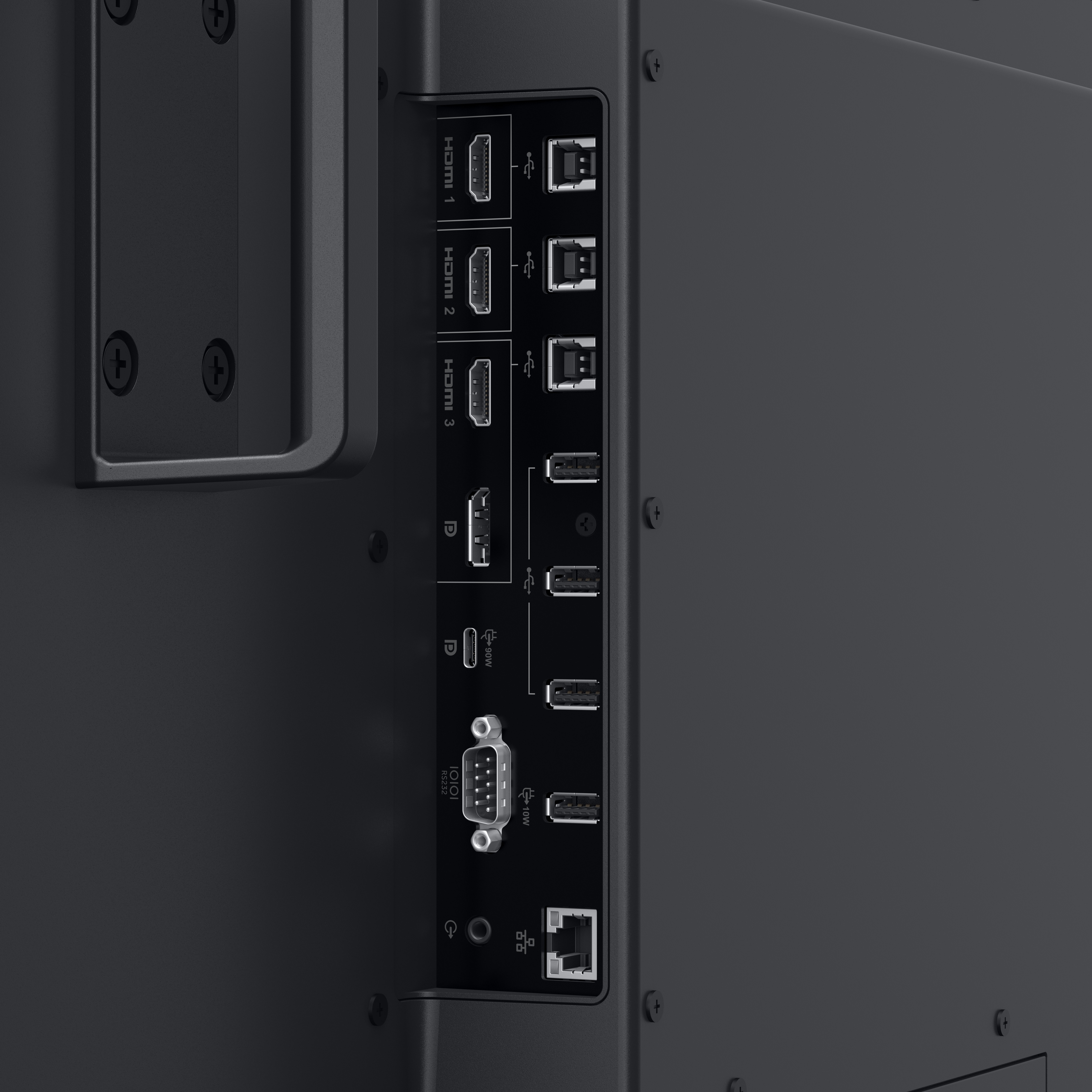 Dell - Monitor Interativo Dell C Series 55" C5522QT IPS 4K ComfortView InGlass™ Touch Ethernet + USB-C (90W)
