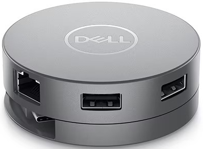 Docking Station Dell DA310 7 em 1 80W USB 3.2 / HDMI / VGA / DisplayPort / Ethernet