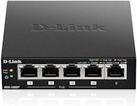 Switch D-Link DGS-1005P 5 Portas (4 x POE) + 60W Power Budget