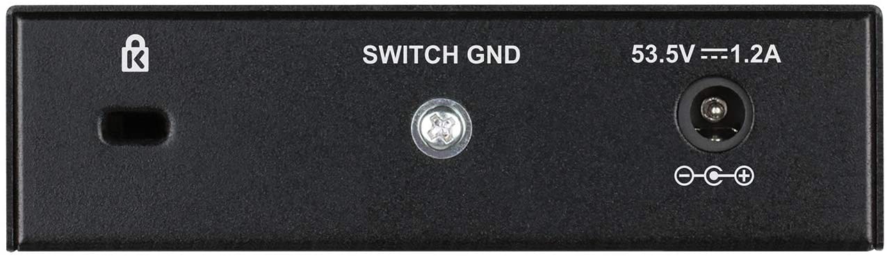 D-Link - Switch D-Link DGS-1005P 5 Portas (4 x POE) + 60W Power Budget