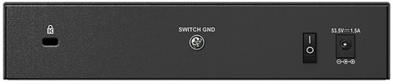 D-Link - Switch D-Link DGS-1008P 8 Portas (4 x POE) + 68W Power Budget