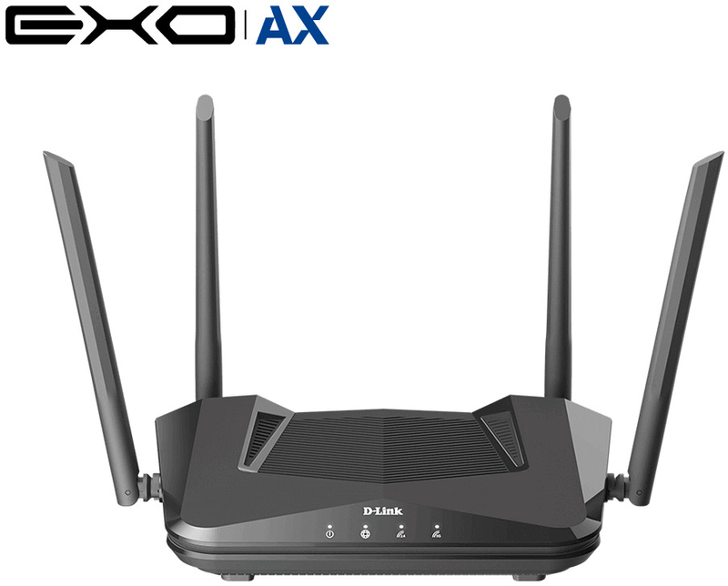 Router D-Link DIR-X1560 EXO Neutro Gaming AX1500 MU-MIMO WPA3