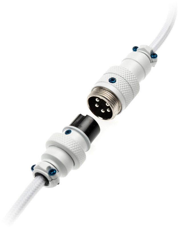 Ducky - Premicord Ducky Pure White, USB Type C - Type A, 1.8m