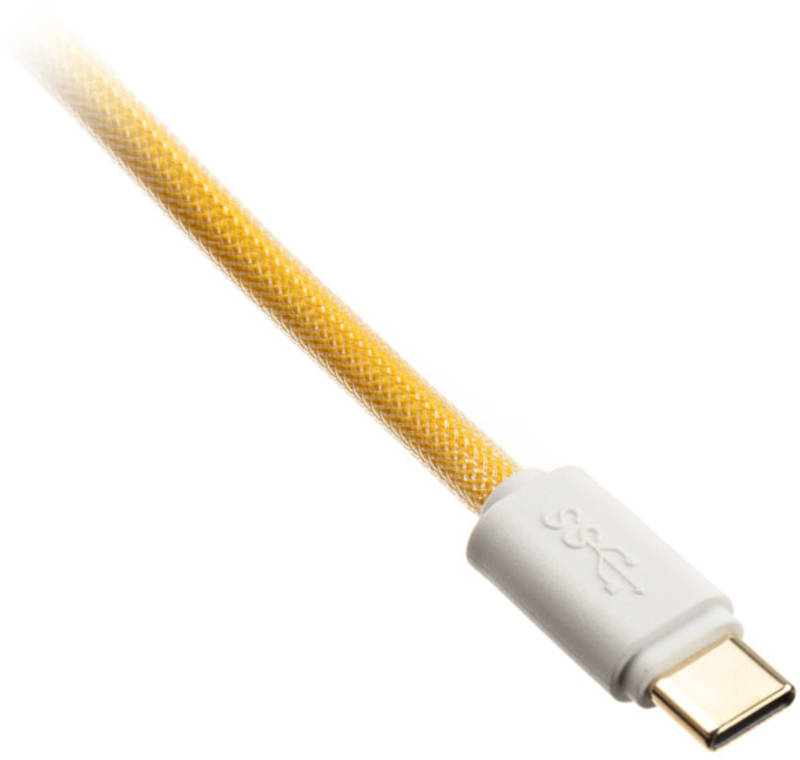 Ducky - Premicord Ducky Yellow, USB Type C - Type A, 1.8m
