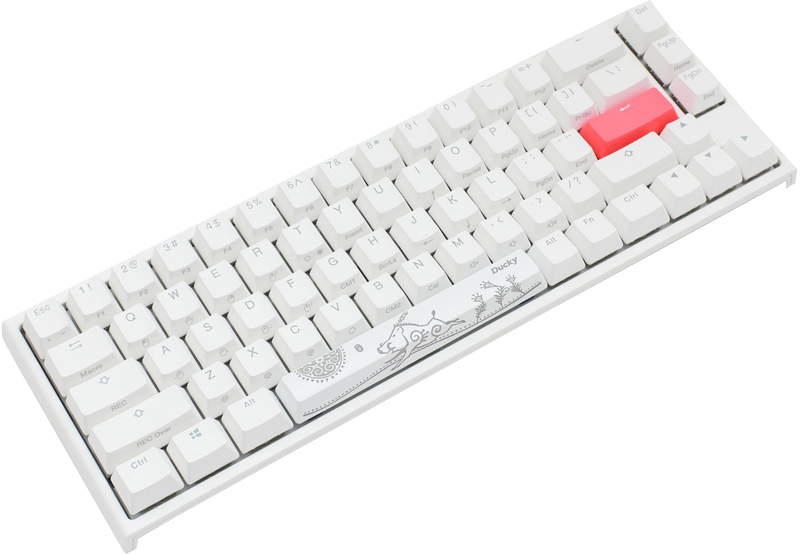 ducky one 2 white ptt