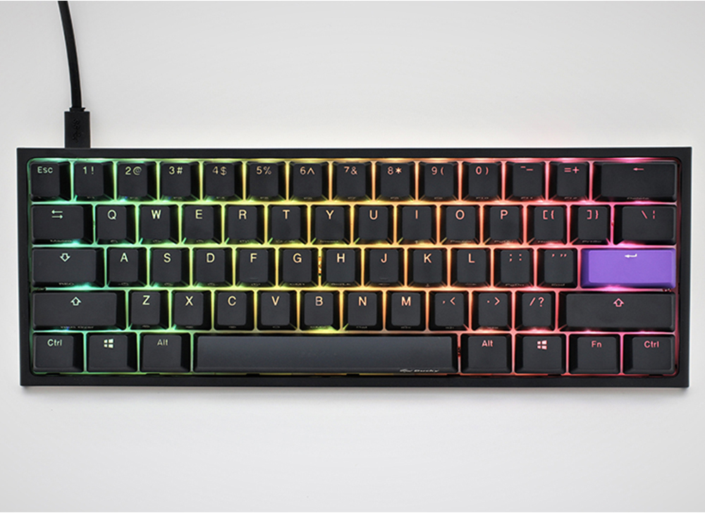 Ducky - Teclado Mecânico Ducky ONE 2 Pro 60% RGB Classic MX Blue (PT)