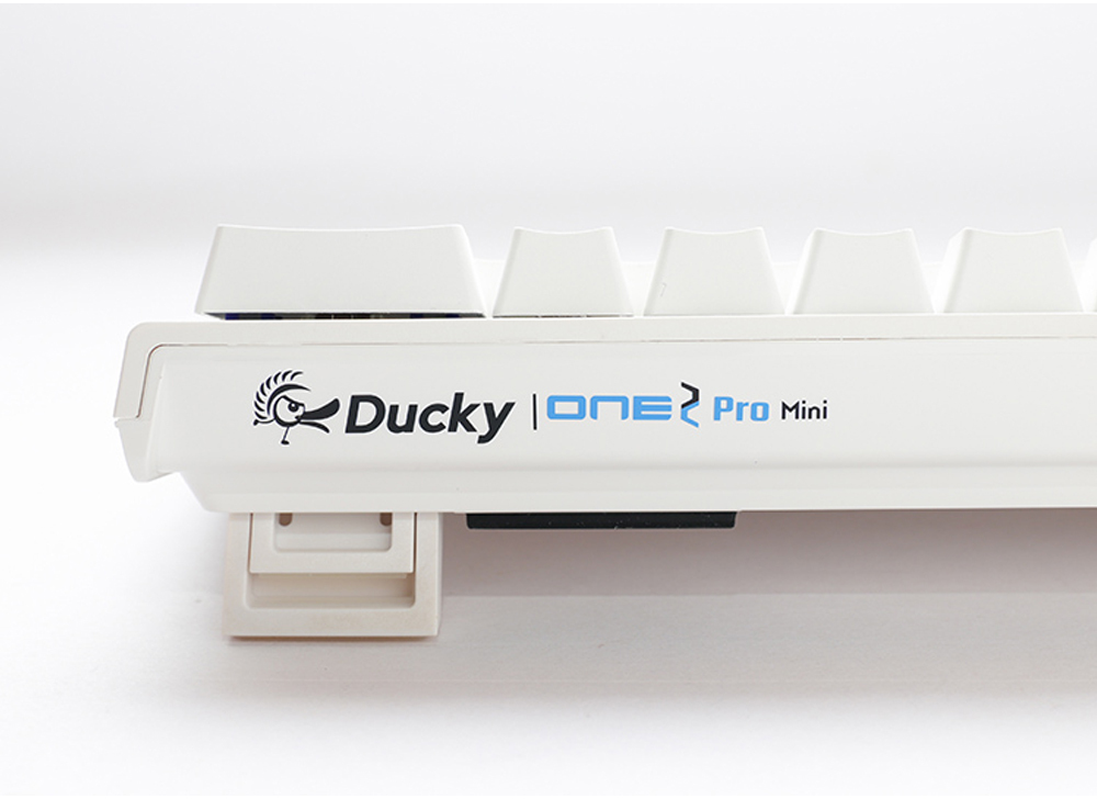 Ducky - Teclado Mecânico Ducky ONE 2 Pro 60% RGB Pure White MX Blue (PT)