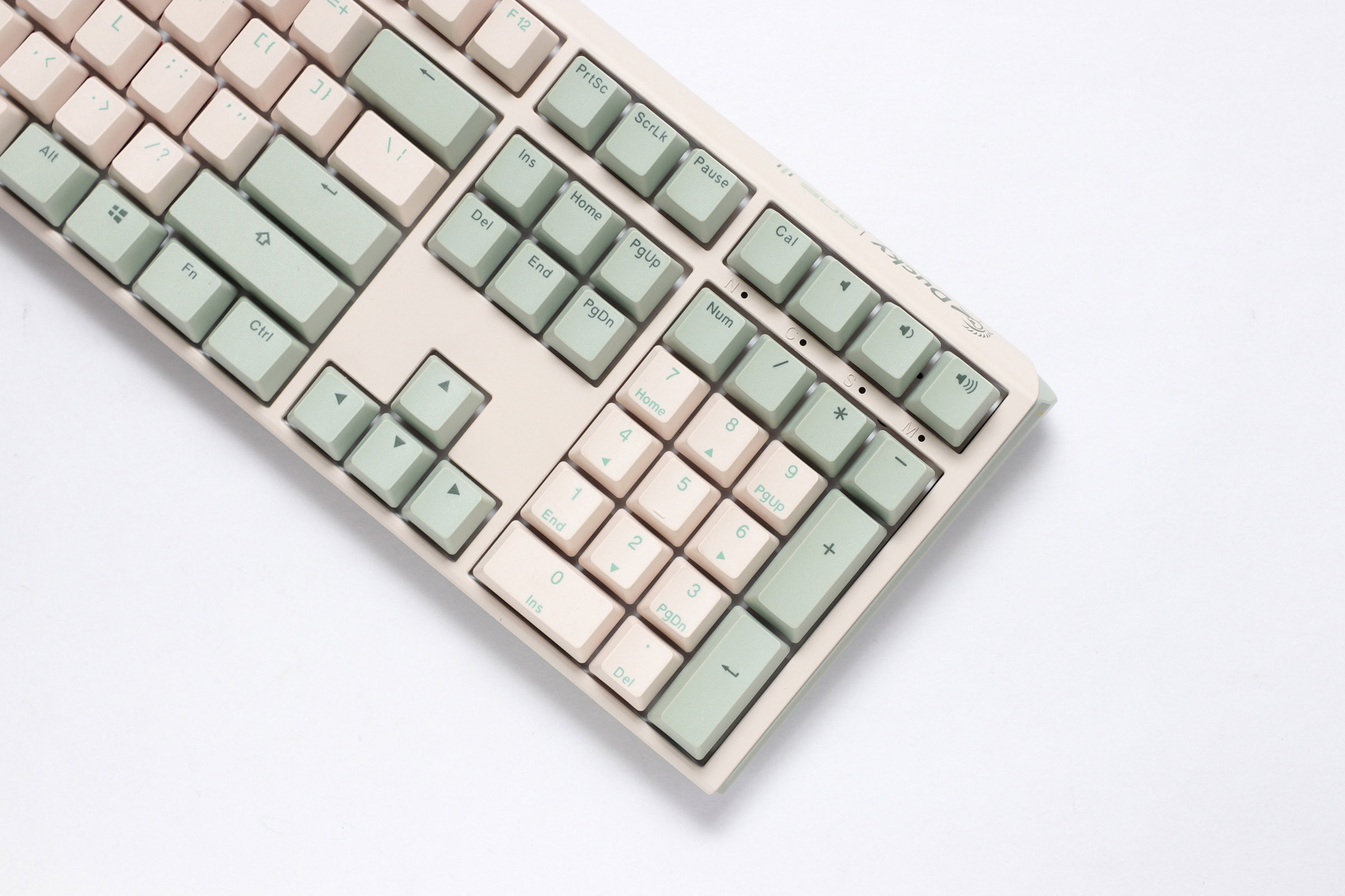 Ducky - Teclado Ducky ONE 3 Matcha Full-Size, Hot-swappable, MX-Blue, PBT - Mecânico (PT)
