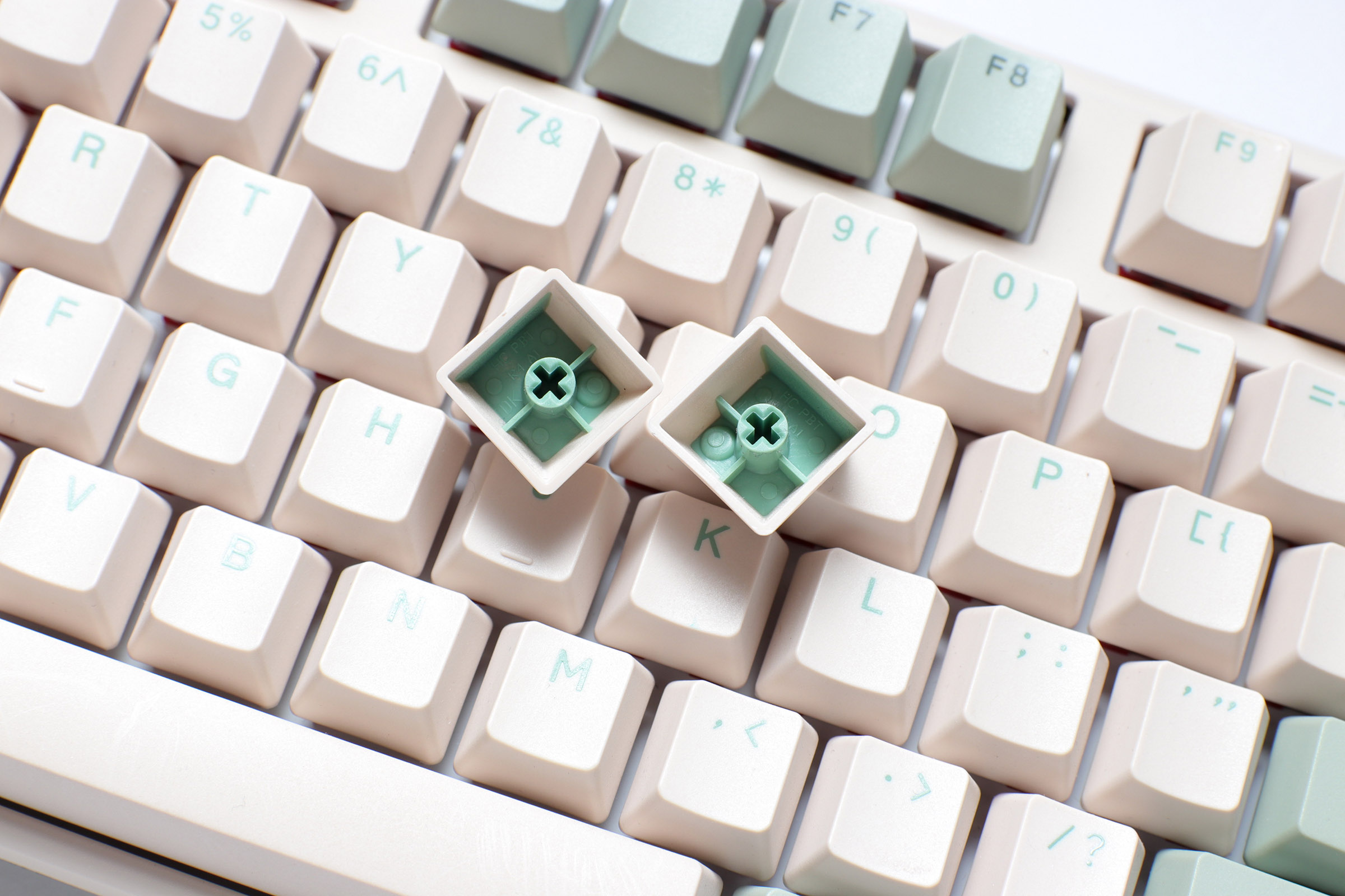 Ducky - Teclado Ducky ONE 3 Matcha Full-Size, Hot-swappable, MX-Silver, PBT - Mecânico (PT)