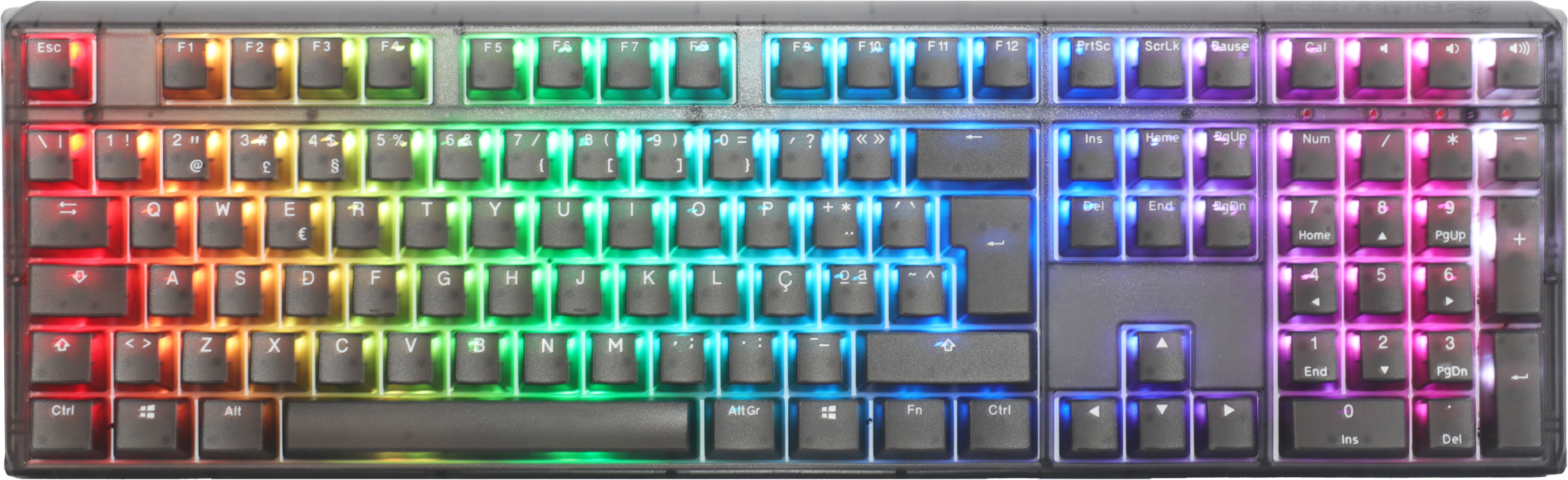 Picture of Picture of ** B Grade ** Teclado Mecânico Ducky ONE 3 Aura Black 100% MX-Brown (PT)