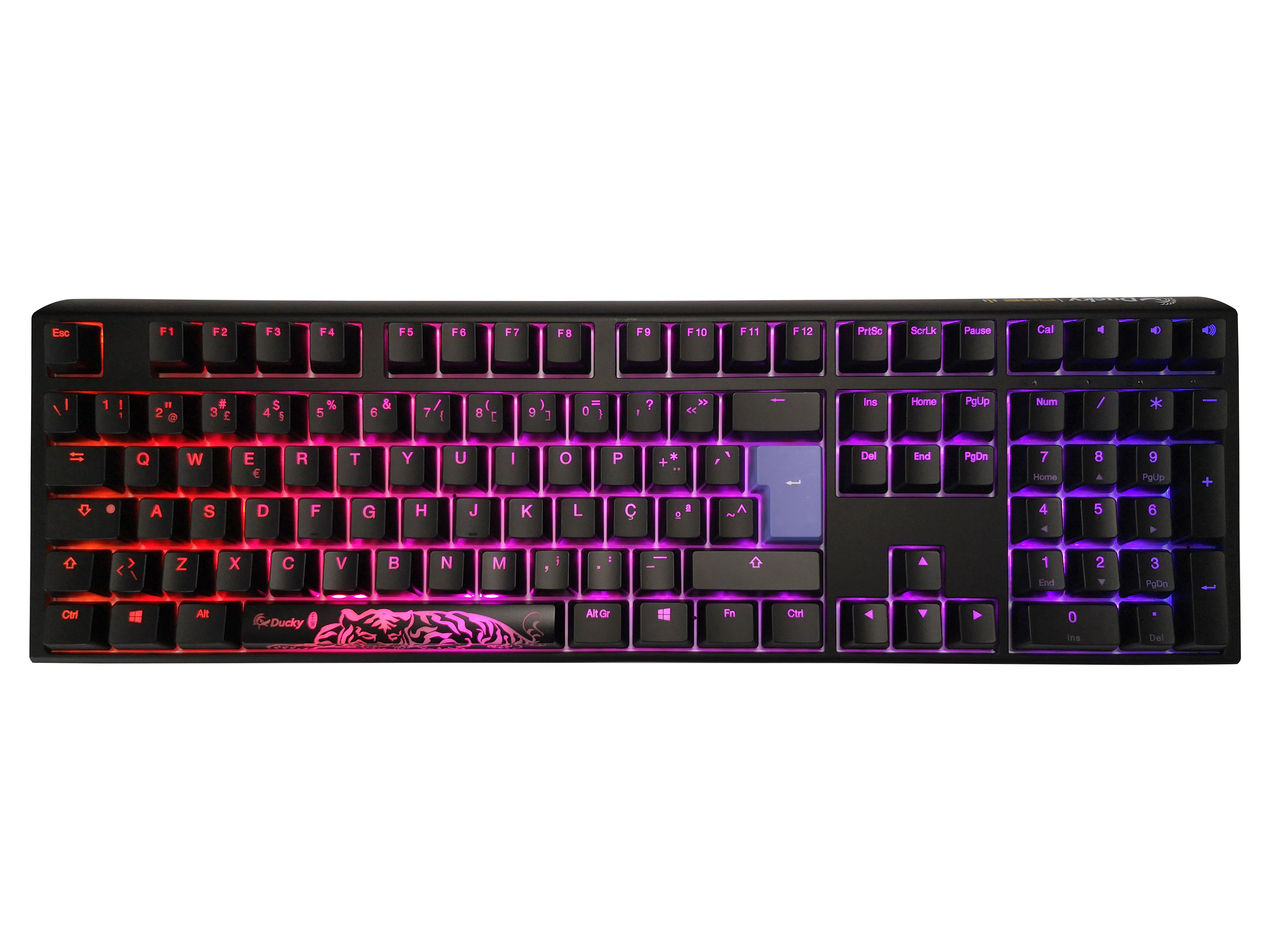 Teclado Ducky ONE 3 Classic Full-Size, Hot-swappable, MX-Brown, RGB, PBT - Mecânico (PT)