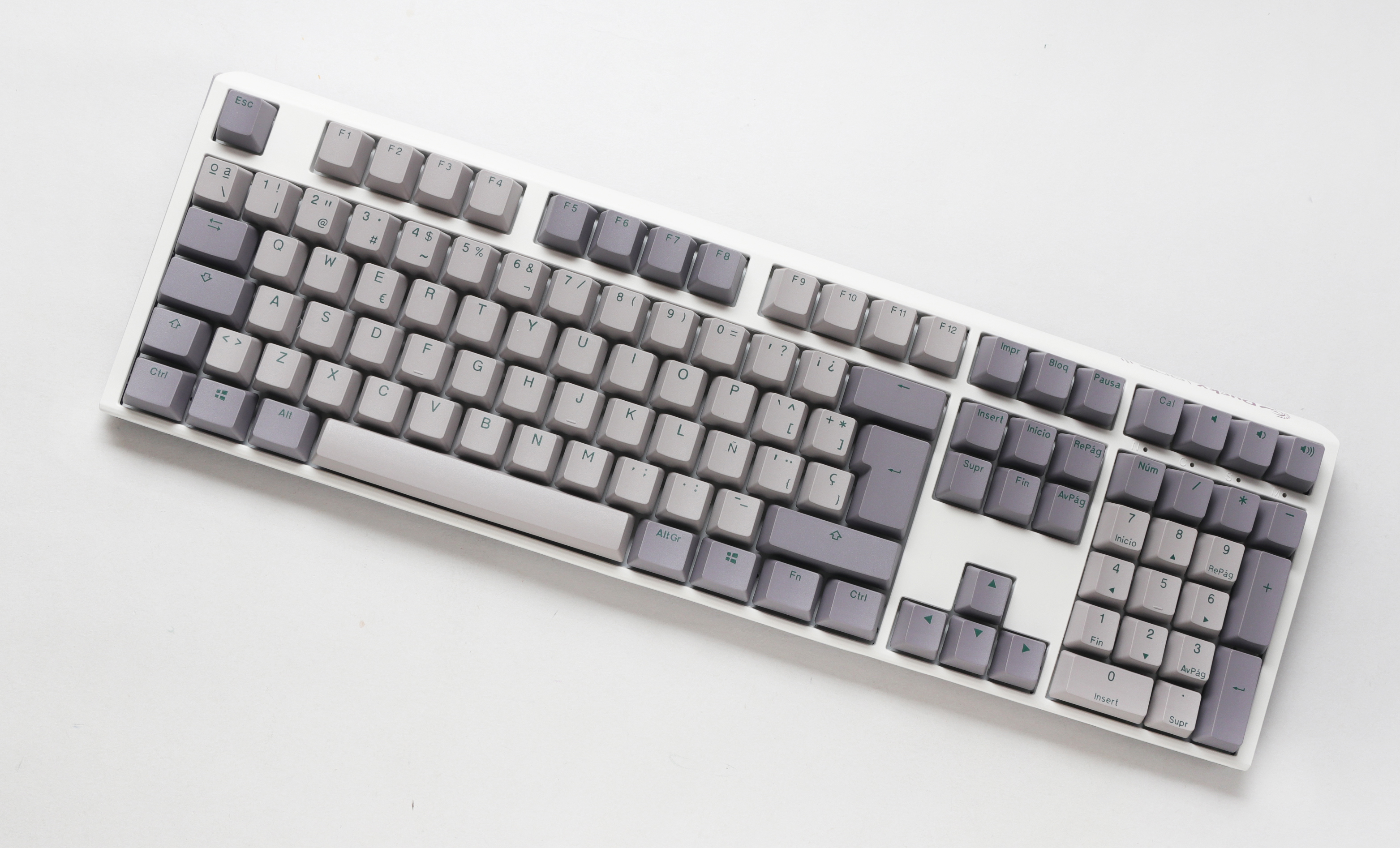 Teclado Ducky One 3 Mist Full-Size Hot-Swappable MX-Red PBT - Mecânico (ES)
