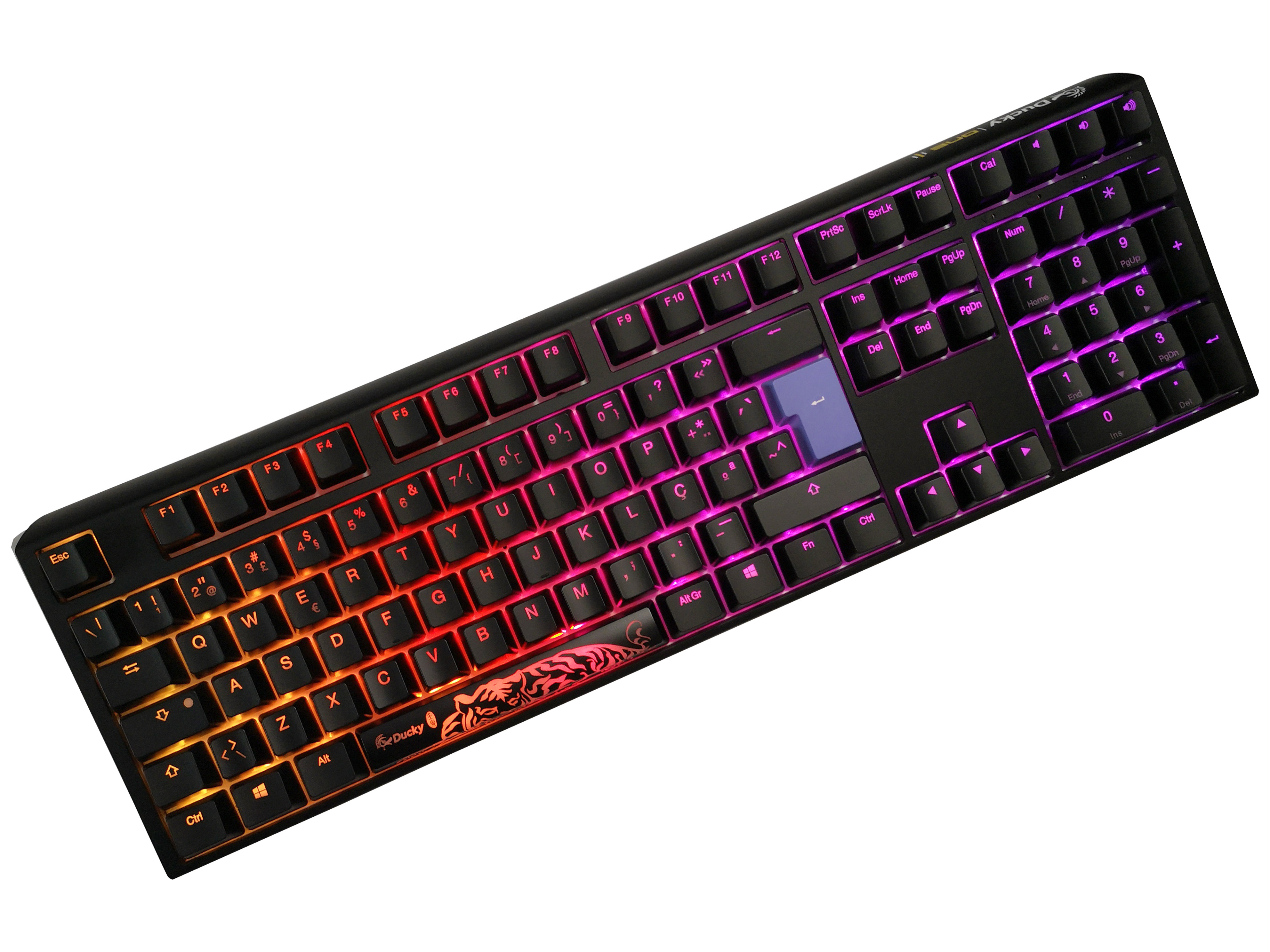 Ducky - Teclado Ducky ONE 3 Classic Full-Size, Hot-swappable, MX-Silent Red, RGB, PBT - Mecânico (PT)