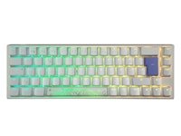 Teclado Ducky ONE 3 Classic SF 65% Pure White, Hot-swappable, MX-Brown, RGB, ABS - Mecânico (PT)