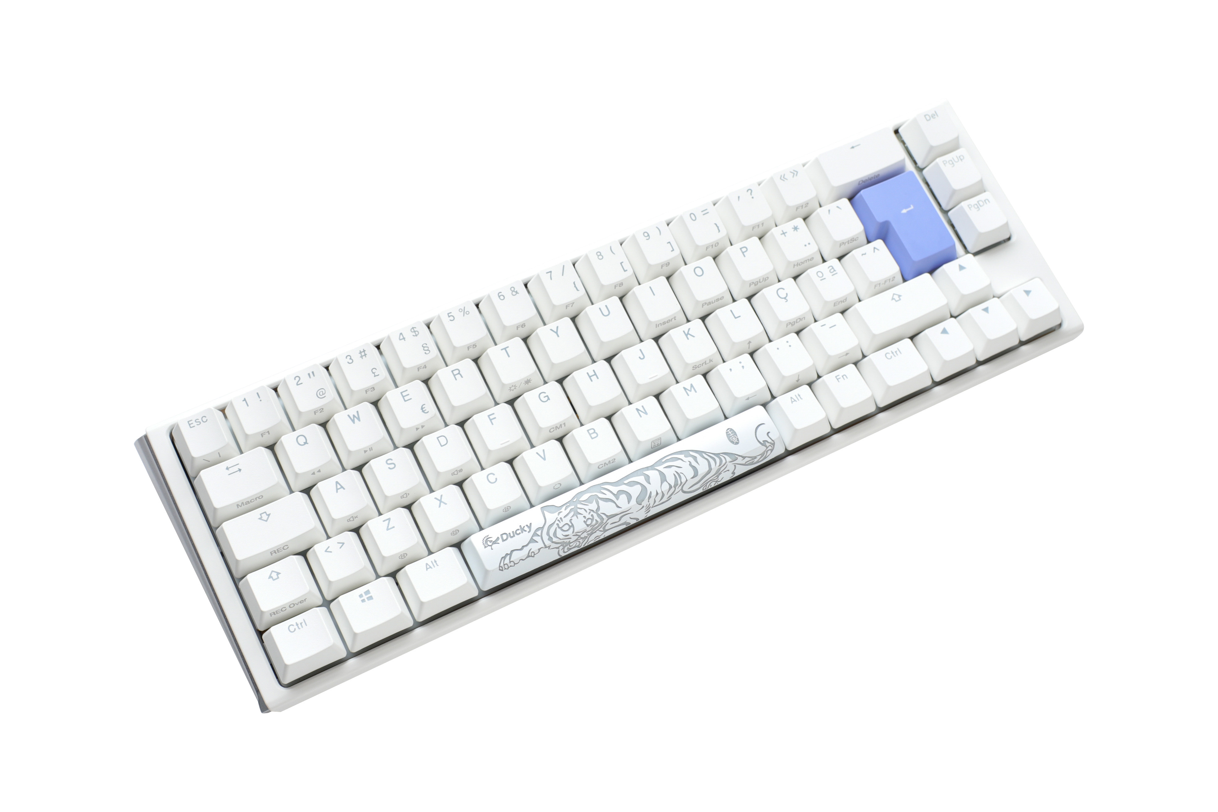 Ducky - Teclado Mecânico Ducky ONE 3 Classic SF 65% Pure White RGB MX-Brown (PT)