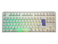 Teclado Ducky ONE 3 Classic TKL Pure White, Hot-swappable, MX-Brown, RGB, ABS - Mecânico (PT)
