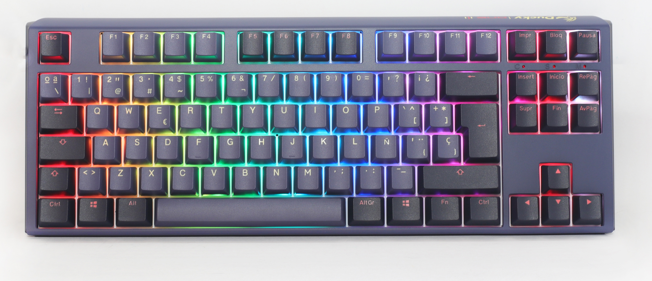 Ducky One TKL RGB Backlit Mechanical popular Keyboard