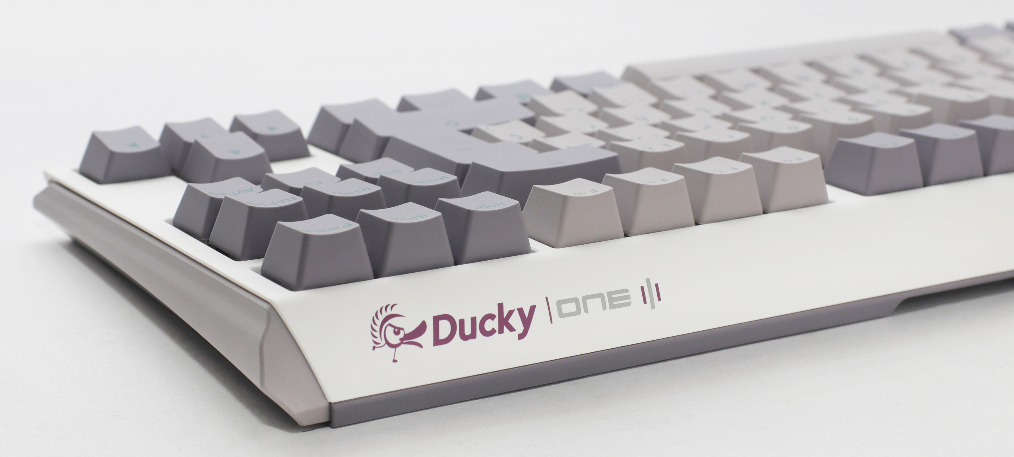 Teclado Ducky ONE 3 Mist TKL Hot-swappable MX-Speed Silver RGB PBT - Mecânico (ES)