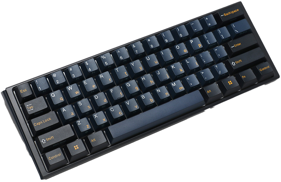 Ducky - Teclado Mecânico Ducky ONE 3 Pro Nazca Line 60% RGB 8K Polling Rate MX2A-Blue (PT)