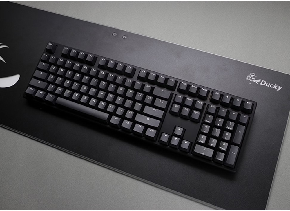 Ducky - Teclado Mecânico Ducky Origin 100% Black MX Black (PT)