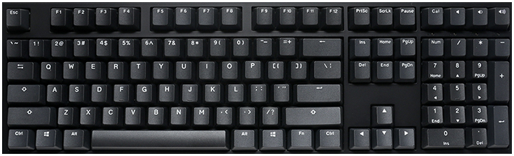 Ducky - Teclado Mecânico Ducky Origin 100% Black MX Brown (PT)