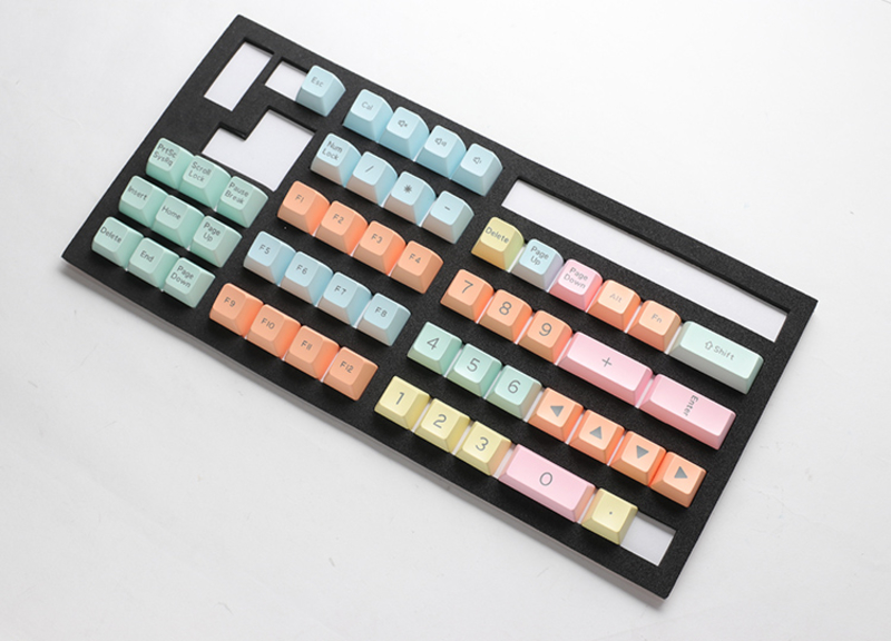 Ducky - Conjunto de 108 Teclas Ducky Cotton Candy SA, ABS, Double Shot (US)