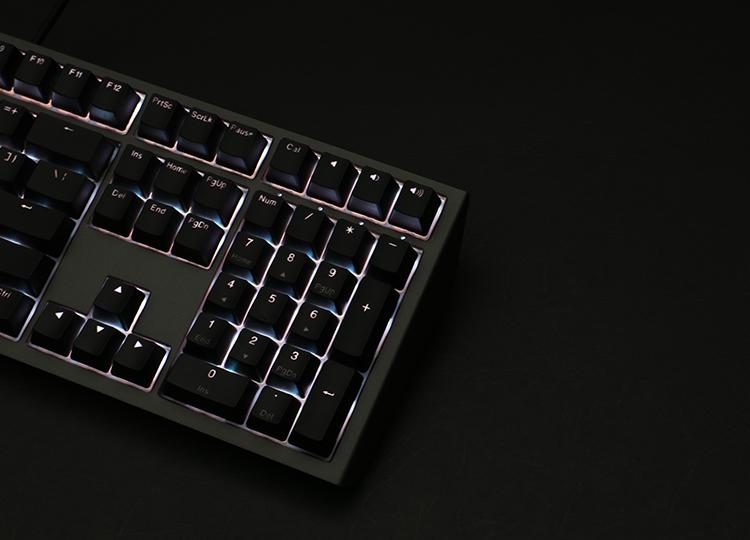 Ducky - Teclado Ducky Shine 7 PBT Gaming Tastatur - MX-Black  (US), RGB LED, blackout