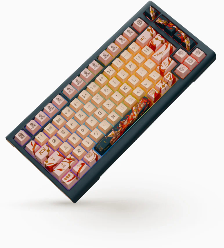 Ducky - Teclado Mecânico Ducky Ducky Year of the Snake MX2A Red Limited Edition ( PT )