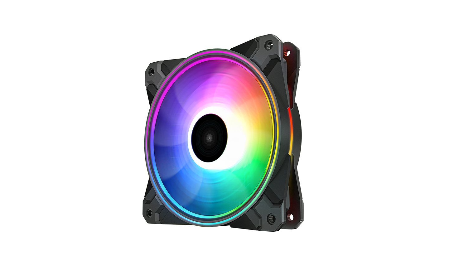 Ventoínhas Deepcool CF120 PLUS-RGB (Pack 3)