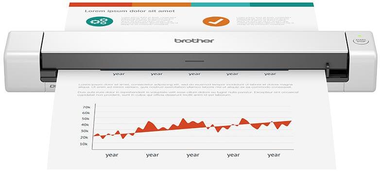Picture of Picture of Scanner Portátil Brother DS-640 A4 15PPM