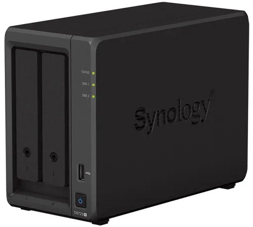 Synology - NAS Synology Disk Station DS723+ - 2 Baías - 2.6GHz-3.1GHz 4-core - 2GB RAM