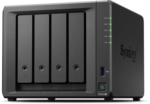 Picture of Picture of NAS Synology Disk Station DS925+ - 4 Baías - CPU 4-Core AMD Ryzen V1500B - 4GB RAM