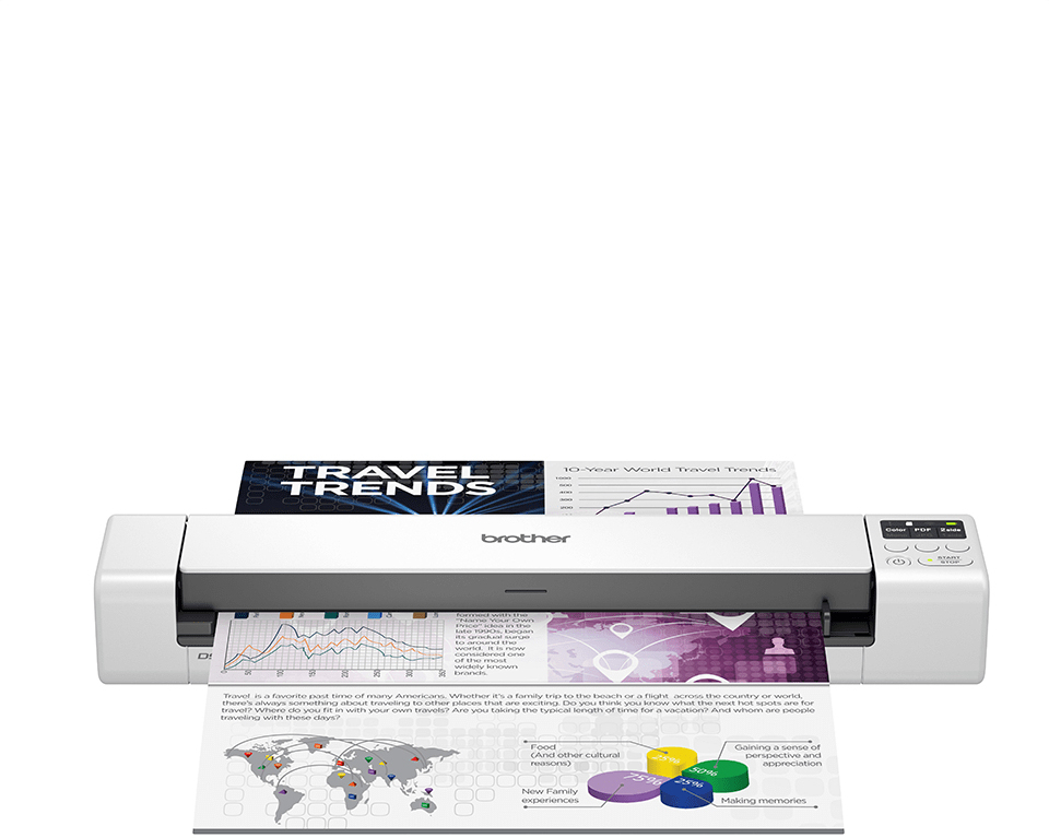 Brother - Scanner Portátil Brother DS-940DW A4 Duplex WiFi