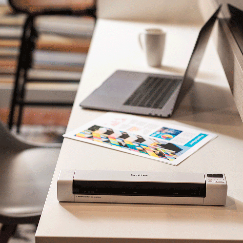 Brother - Scanner Portátil Brother DS-940DW A4 Duplex WiFi