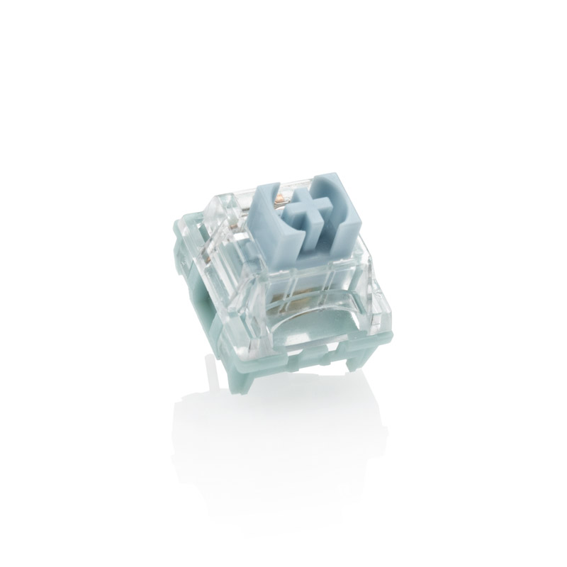 Ducky - Pack 110 Switches Ducky TTC Bluish White, Mecânicos, 3-Pin, linear, MX-Stem, 42g