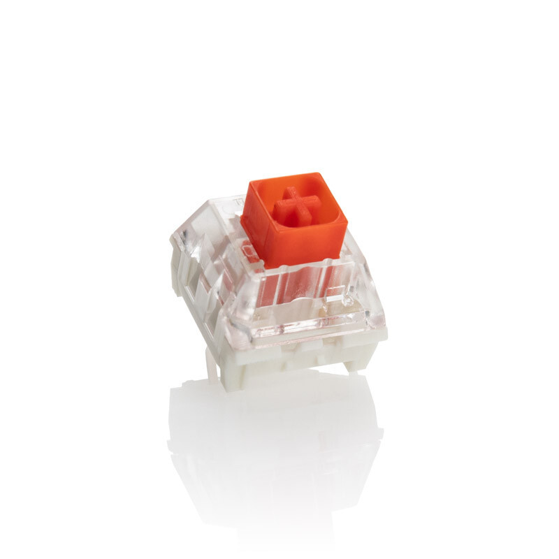 Ducky - Pack 110 Switches Ducky Kailh Box Red, Mecânicos, 3-Pin, Linear, MX-Stem, 45g
