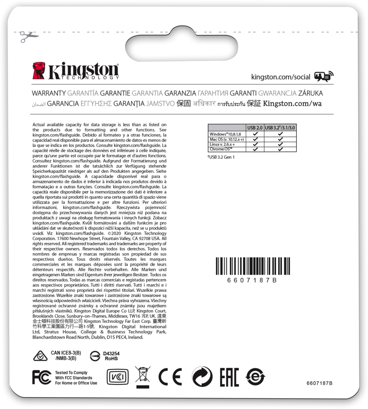 Kingston - Pen Kingston DataTraveler Micro 128GB USB3.2 Gen 1