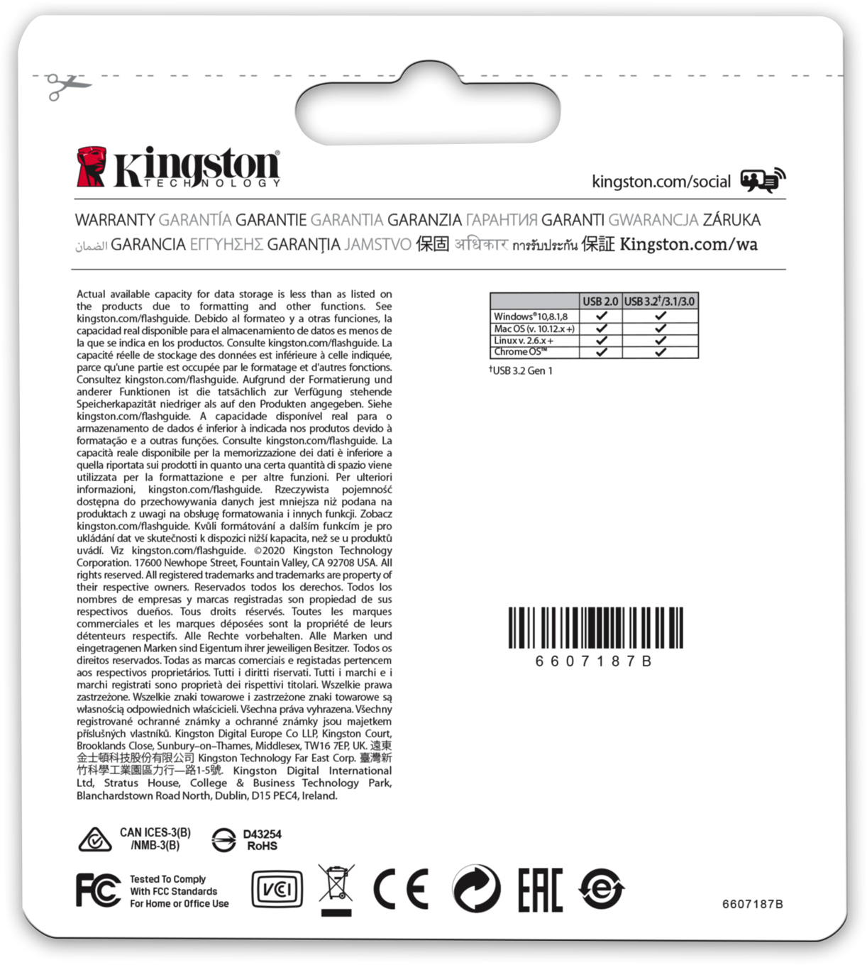 Kingston - Pen Kingston DataTraveler Micro 64GB USB3.2 Gen 1