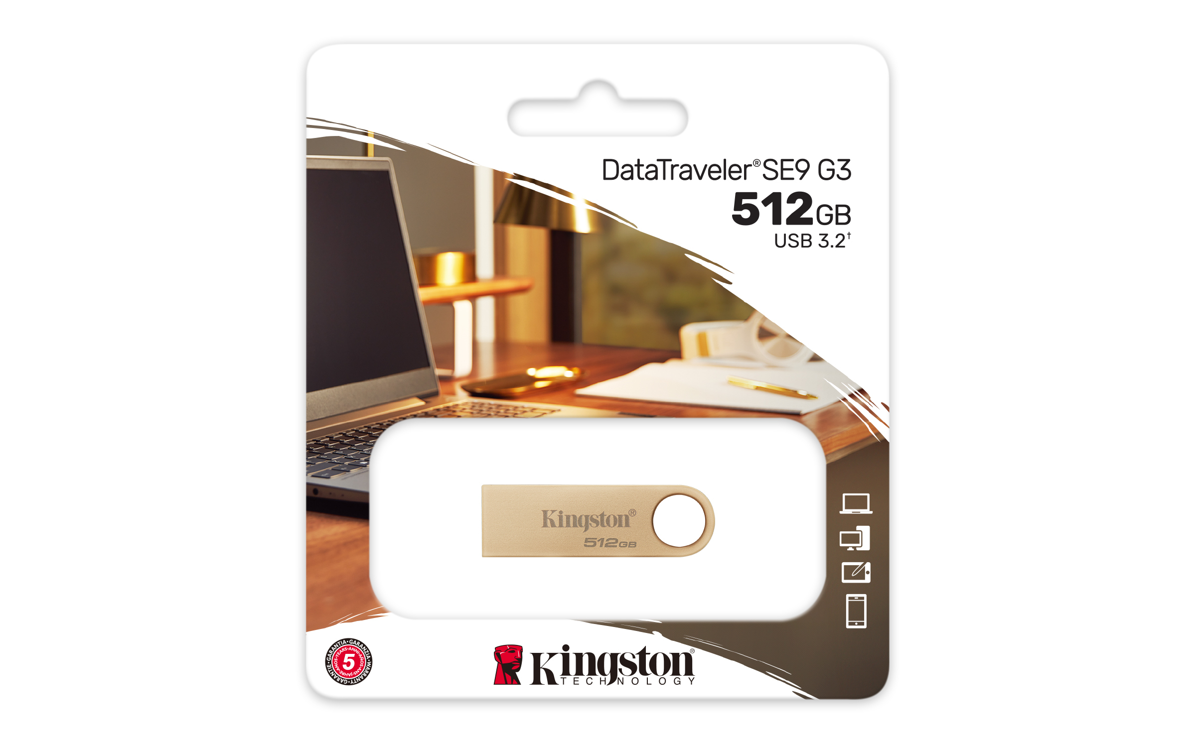 Kingston - Pen Kingston DataTraveler SE9 G3 512GB USB3.2 Gen 1