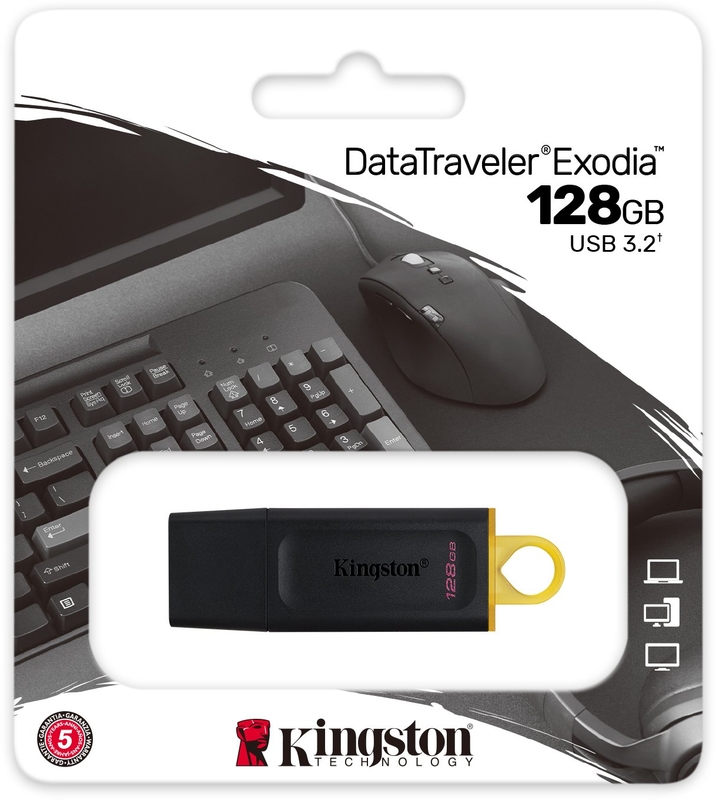 Kingston - Pen Kingston DataTraveler Exodia 128GB USB3.2 Gen 1