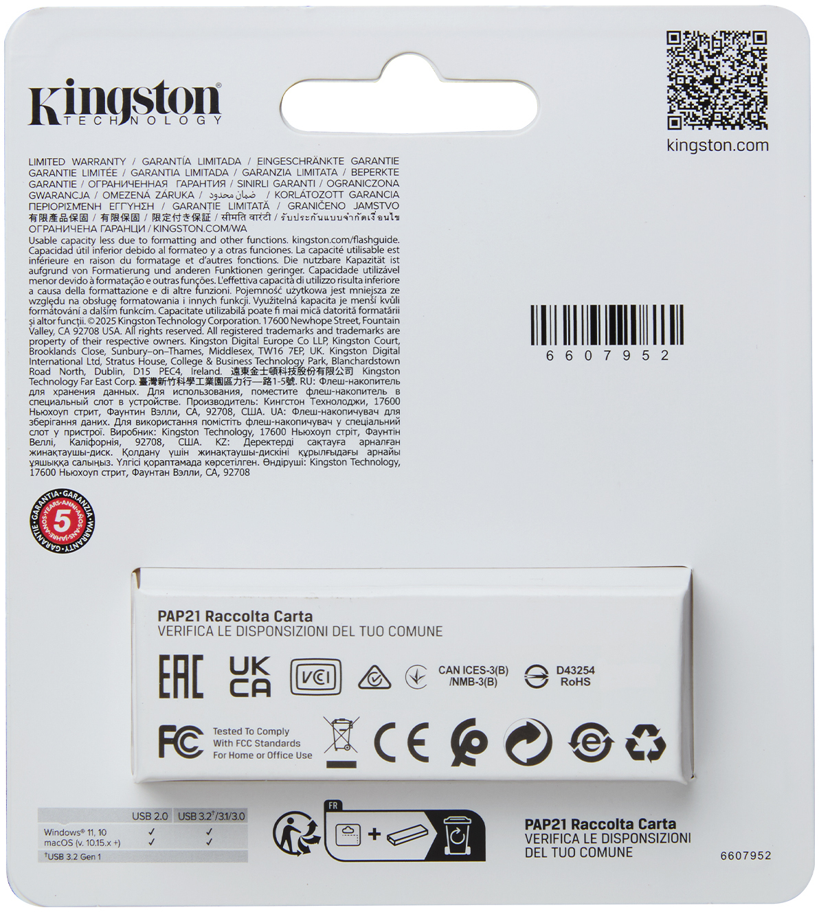 Kingston - Pen Kingston DataTraveler Exodia S 128GB USB3.2 Gen 1