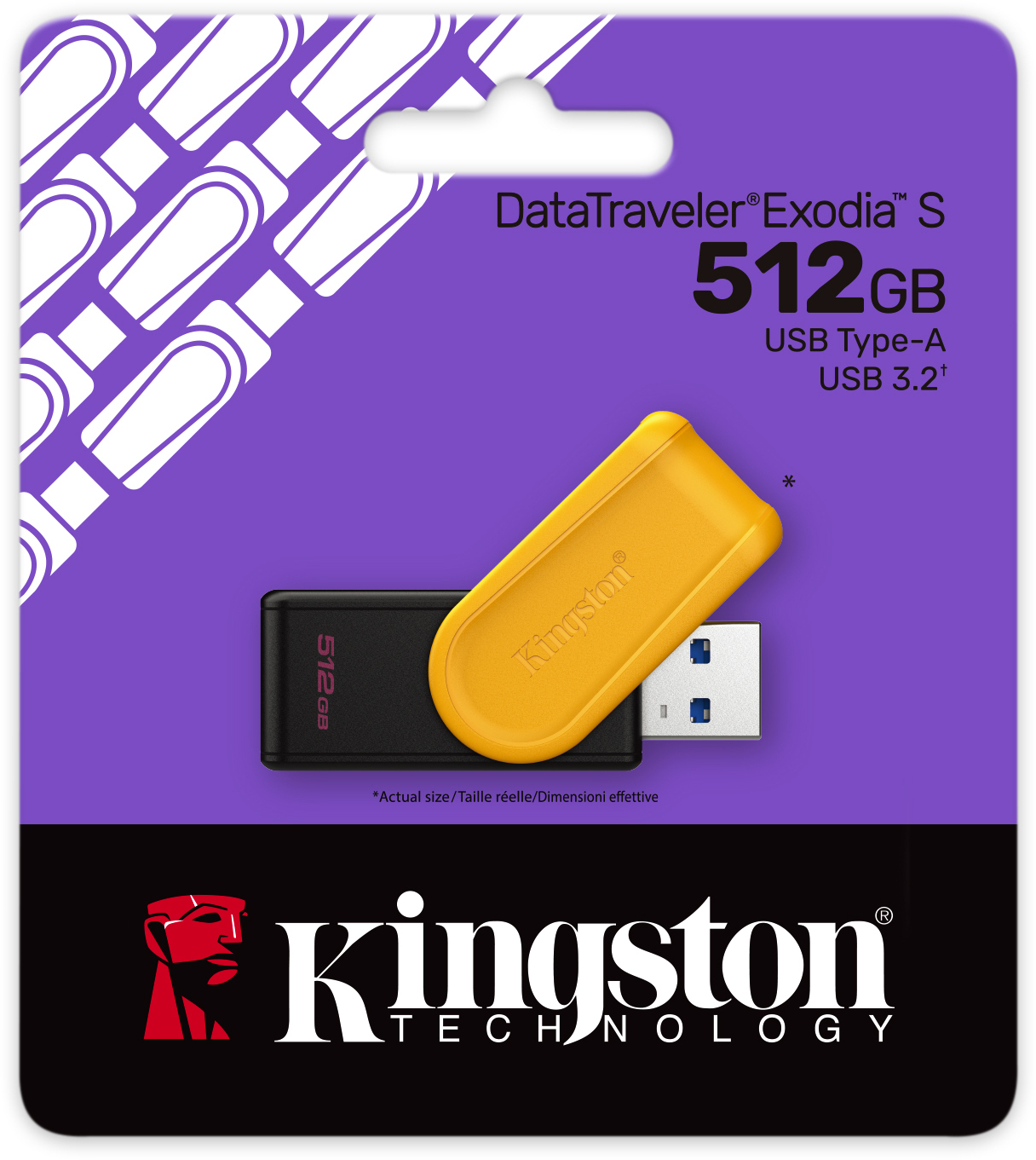 Kingston - Pen Kingston DataTraveler Exodia S 512GB USB3.2 Gen 1