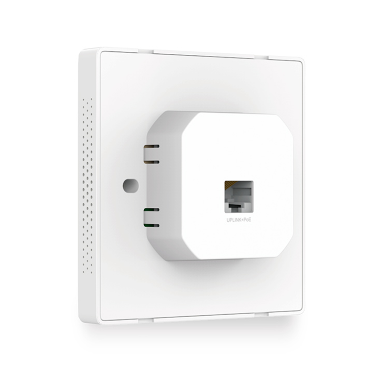 TP-Link - Access Point TP-Link OMADA N300 Wi-Fi Wall-Plate Porta PoE