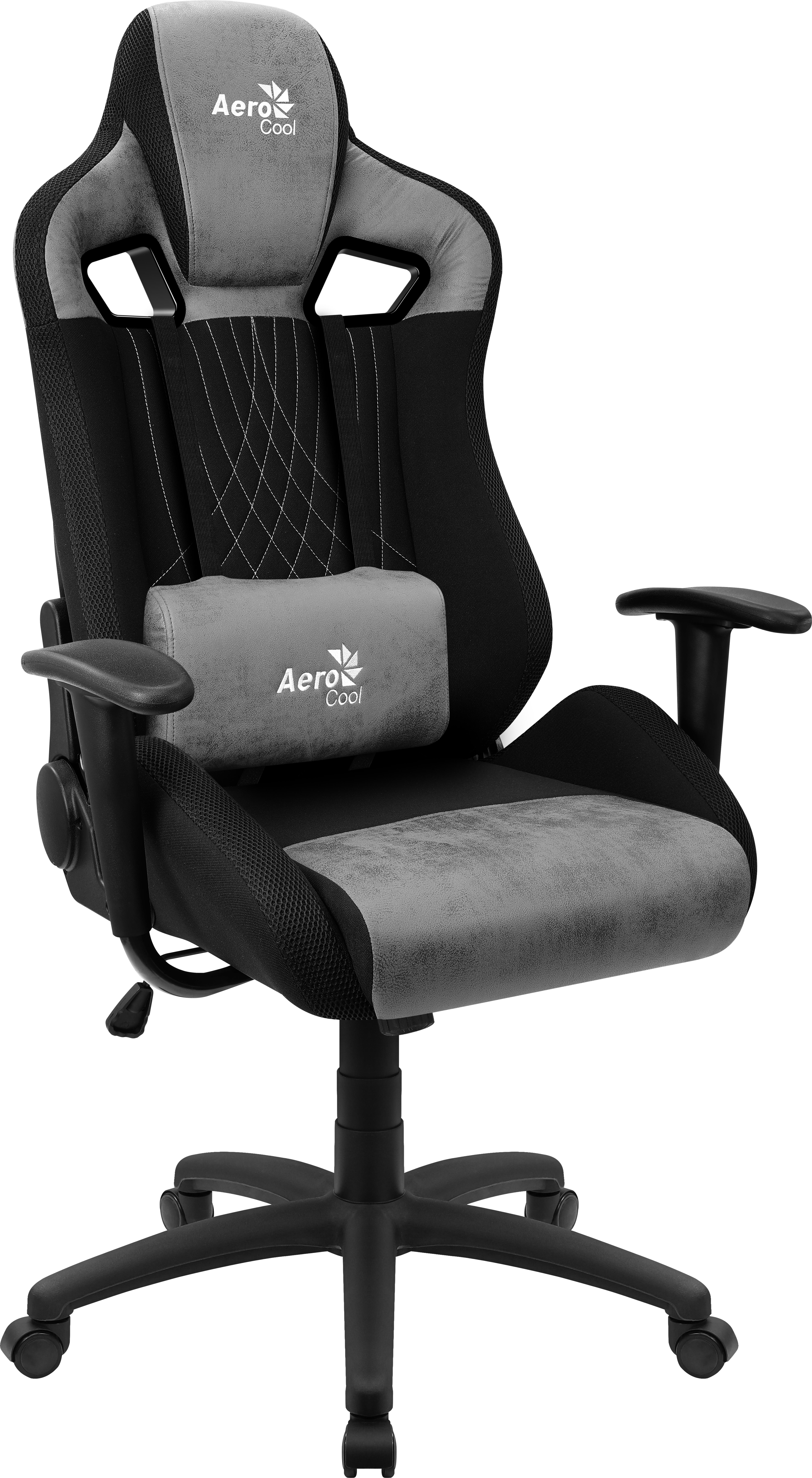 Aerocool - Cadeira Aerocool EARL AeroSuede  - Stone Gray